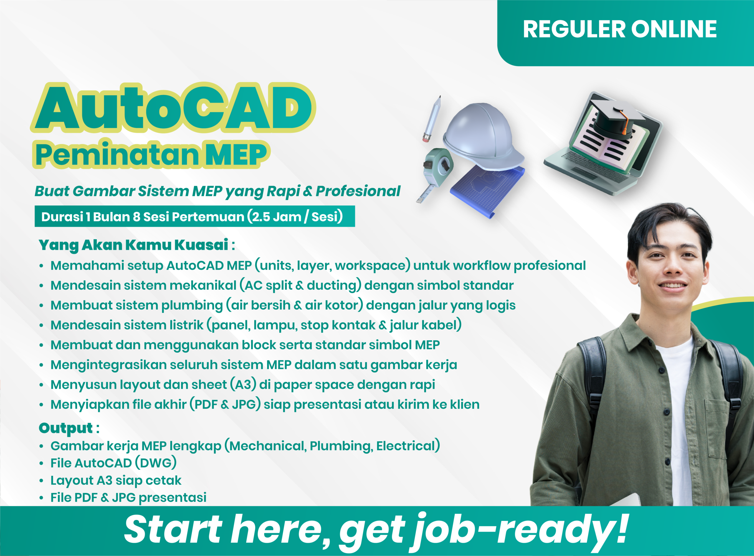 Reguler Online: AutoCAD MEP